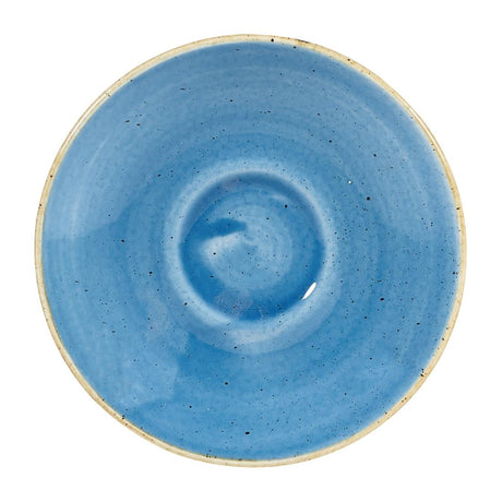 Churchill Stonecast Espresso Saucers Cornflower Blue 118mm (Pack of 12) - DY889 Churchill Super Vitrified Churchill   