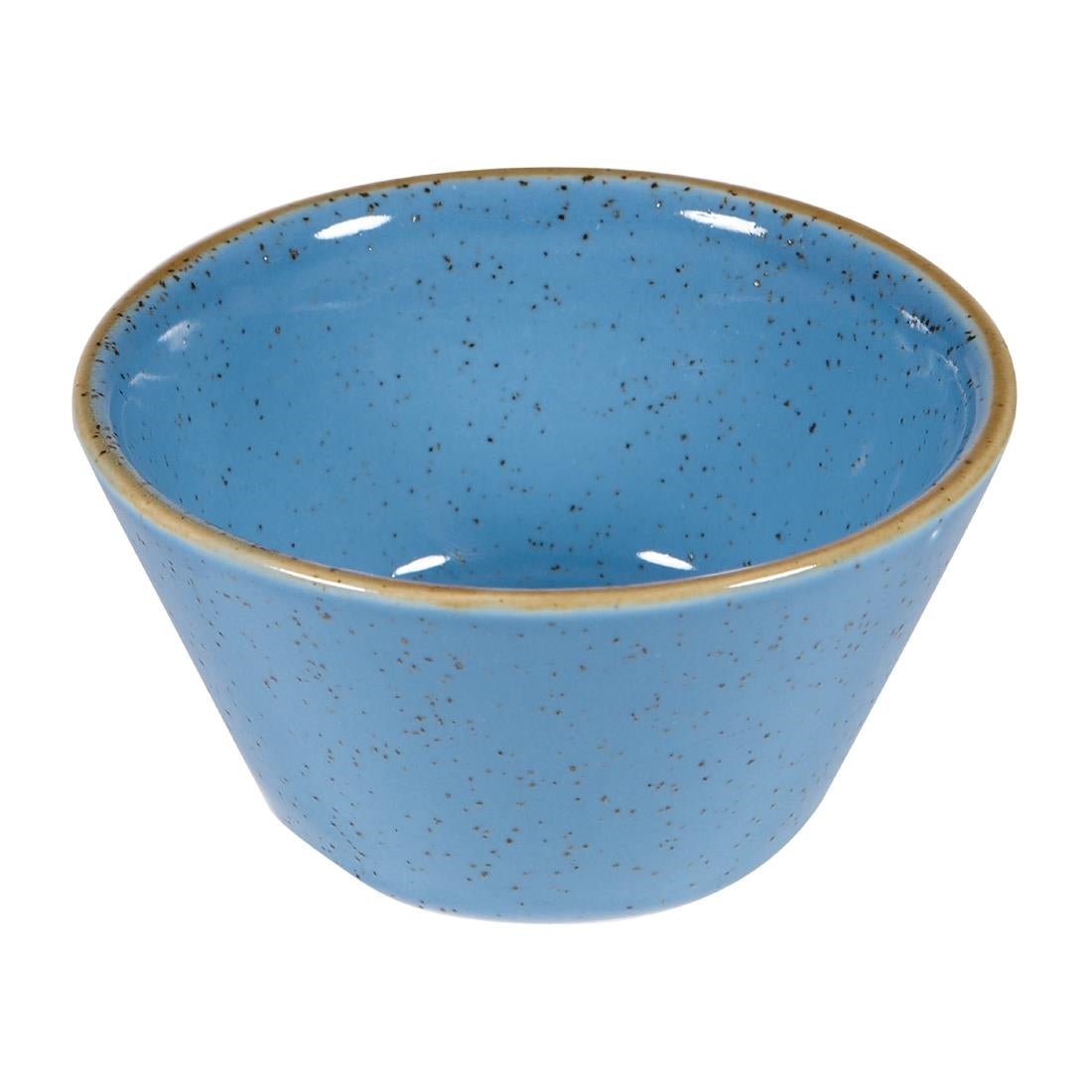 Churchill Stonecast Sauce Dishes Cornflower Blue 90ml 3oz (Pack of 12) - DY891 Churchill Super Vitrified Churchill   