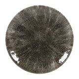 Churchill Stone Quartz Black Evolve Coupe Plates 165mm (Pack of 12) - DY895 Plates Churchill