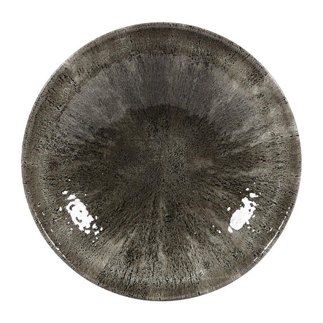 Churchill Stone Quartz Black Evolve Coupe Bowls 182mm (Pack of 12) - DY896 Bowls Churchill