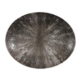 Churchill Stone Quartz Black Orbit Oval Coupe Plates 317mm (Pack of 12) - DY898 Plates Churchill