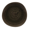 Churchill Stonecast Patina Round Trace Plates Iron Black 186mm (Pack of 12) - DY904 Plates Churchill