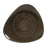 Churchill Stonecast Patina Lotus Plates Iron Black 311mm (Pack of 6) - DY907 Plates Churchill