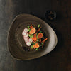 Churchill Stonecast Patina Lotus Plates Iron Black 311mm (Pack of 6) - DY907 Plates Churchill