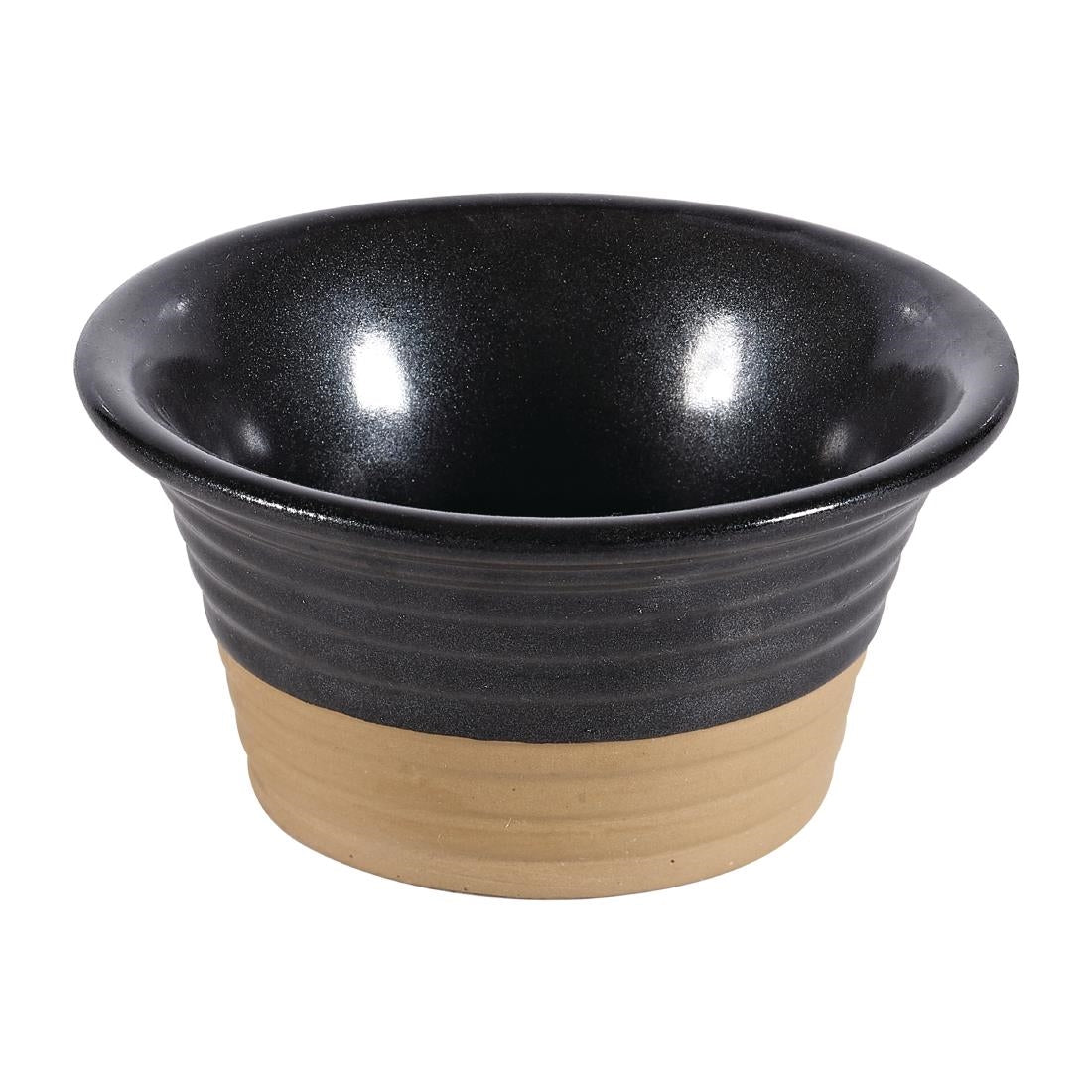 Churchill Black Igneous Stoneware Ramekin 100mm (Pack of 6) - DY925 Churchill Art de Cuisine Churchill   