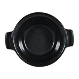 Churchill Black Igneous Stoneware Pie Dish 140mm (Pack of 6) - DY926 Churchill Art de Cuisine Churchill   