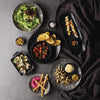 Churchill Stone Quartz Black Evolve Coupe Plates 260mm (Pack of 12) - DY893 Plates Churchill