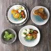 Churchill Raku Round Dish Quartz Black 160mm (Pack of 12) - DY942 Churchill Super Vitrified Churchill   