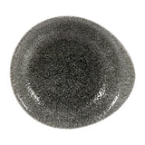 Churchill Raku Round Dish Quartz Black 185mm (Pack of 12) - DY943 Churchill Super Vitrified Churchill   