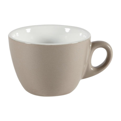 Churchill Menu Shades Smoke Cappuccino Cups 7oz 207ml (Pack of 6) - DY945 Cups and Mugs Churchill