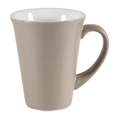 Churchill Menu Shades Smoke Flared Mugs 12oz 355ml (Pack of 6) - DY947 Churchill Art de Cuisine Churchill   
