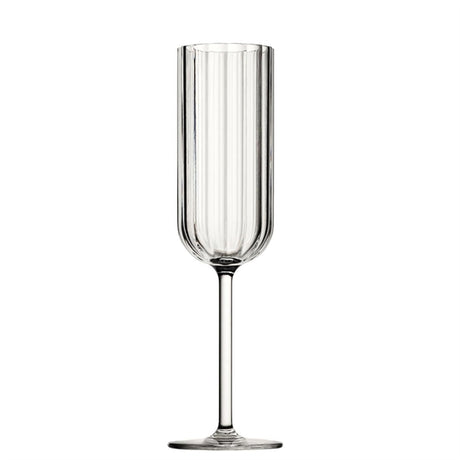 Utopia Paradise Flutes 220ml (Pack of 12) - DZ405 Plastic Drinkware Utopia   