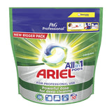 Ariel Professional All-In-1 Pods Washing Liquid Laundry Detergent Regular (Pack of 100) - DZ458  P&G Professional   