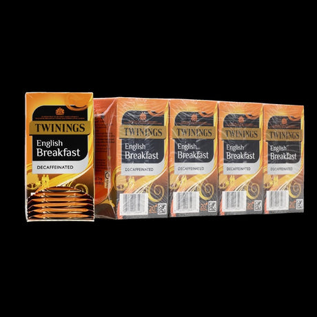 Twinings English Breakfast Decaffeinated Enveloped Tea Bags (Pack of 80) - DZ460  Twinings   