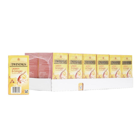 Twinings Lemon & Ginger Enveloped Tea Bags (Pack of 240) - DZ462  Twinings   