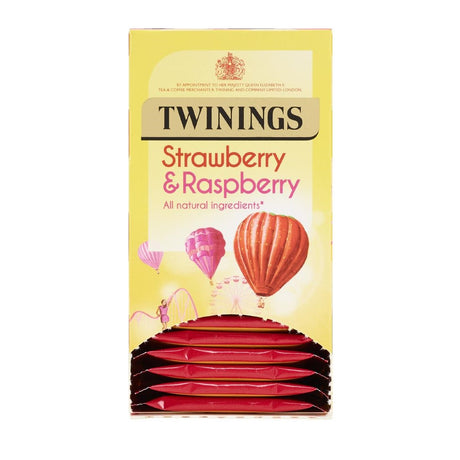 Twinings Strawberry and Raspberry Enveloped Tea Bags (Pack of 240) - DZ465  Twinings   