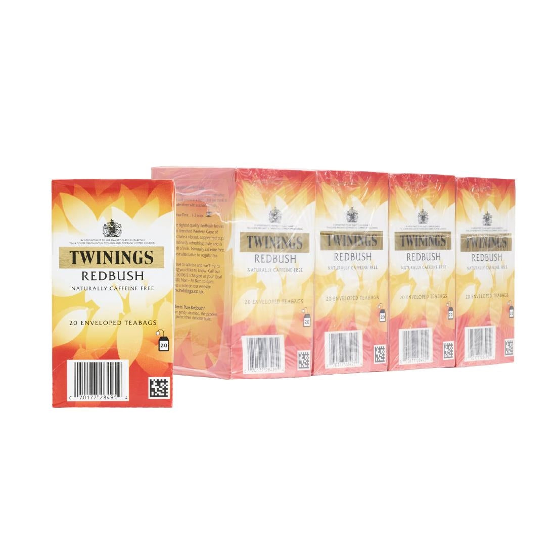 Twinings Redbush Tea Enveloped Tea Bags (Pack of 80) - DZ466  Twinings   