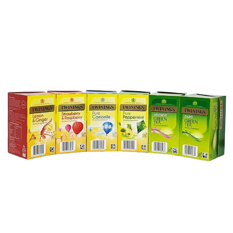 Twinings Infusions & Green Tea Variety Pack Enveloped Tea Bags (Pack of 120) - DZ468  Twinings   