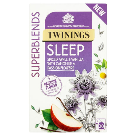 Twinings Superblends Sleep Tea Bags (Pack of 80) - DZ469  Twinings   