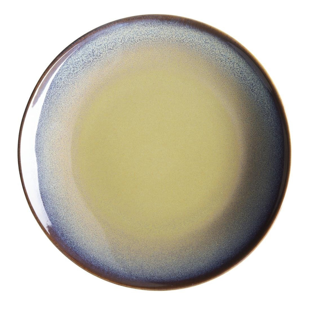 Olympia Birch Aubergine Coupe Plates 270mm (Pack of 6) - DZ697 Plates Olympia