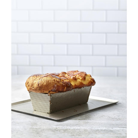 De Buyer Perforated Flat Aluminium Baking Tray 300x200mm - DZ703 Baking Trays, Sheets & Pans De Buyer