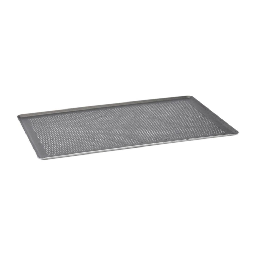 De Buyer Perforated Non-stick Aluminium Baking Tray 600x400mm - DZ709 Baking Trays, Sheets & Pans De Buyer