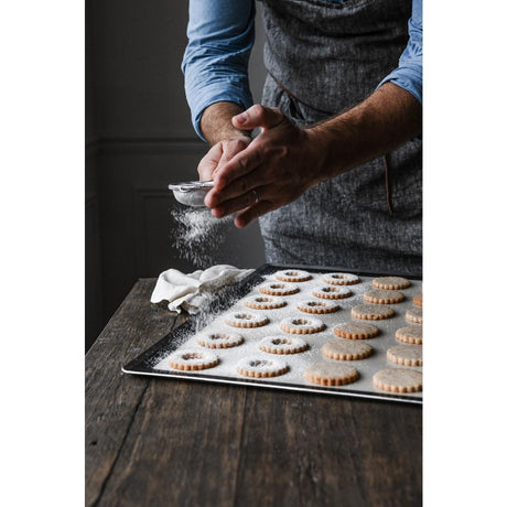 De Buyer Perforated Non-stick Aluminium Baking Tray 400x300mm - DZ707 Baking Trays, Sheets & Pans De Buyer