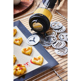 De Buyer Special Shortbread Biscuit Disc Kit For Le Tube (13 Discs) - DZ714  De Buyer   