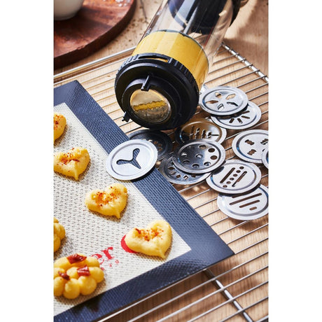 De Buyer Special Shortbread Biscuit Disc Kit For Le Tube (13 Discs) - DZ714  De Buyer   