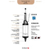 De Buyer Le Tube Essentials Pressure Pastry Syringe 750ml - DZ725  De Buyer   