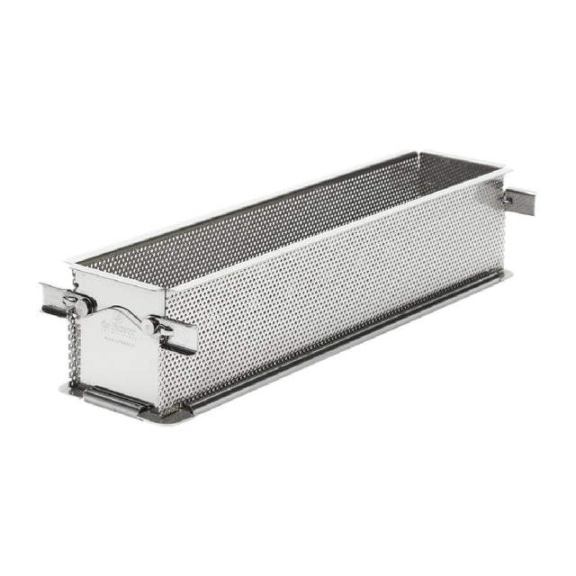 De Buyer Perforated GEOforme Folding Loaf Pan 240x50x60mm - DZ729  De Buyer   