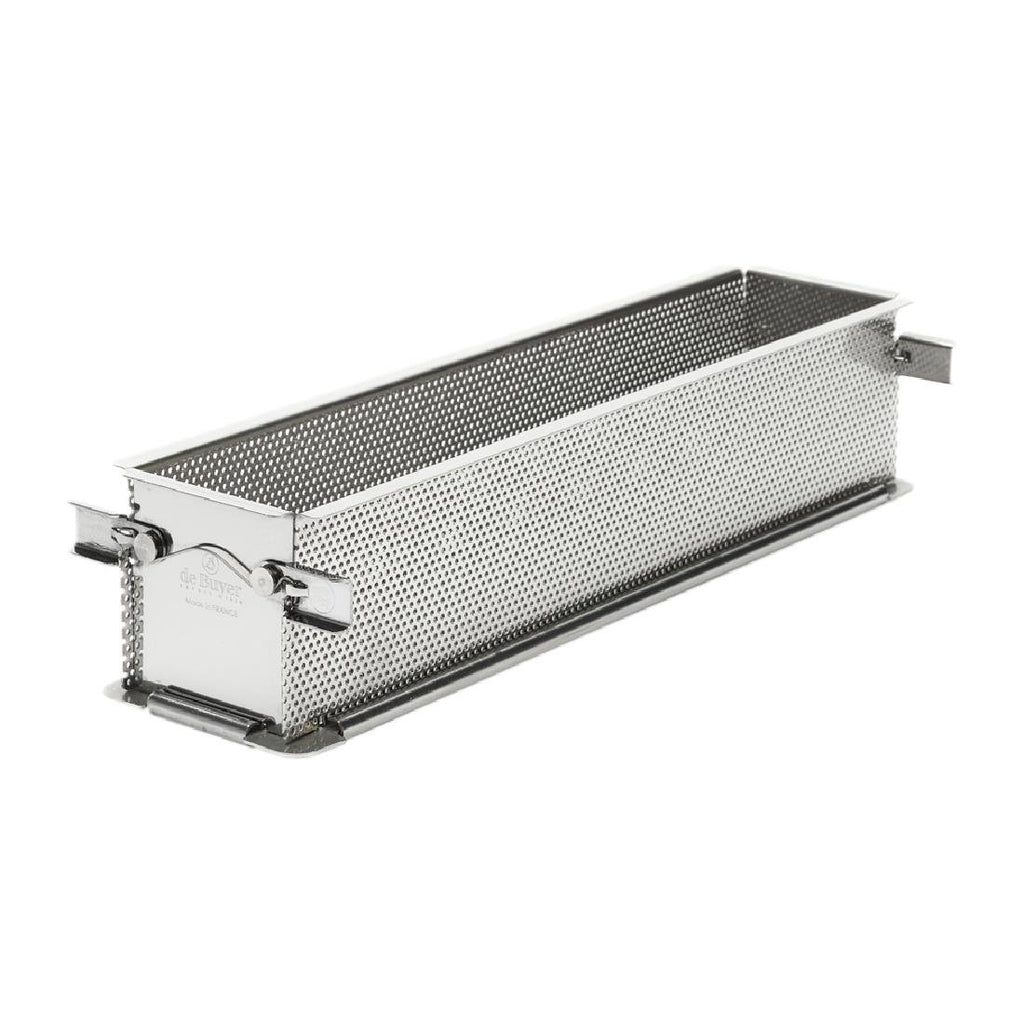 De Buyer Perforated GEOforme Folding Loaf Pan 350x70x75mm - DZ730  De Buyer   