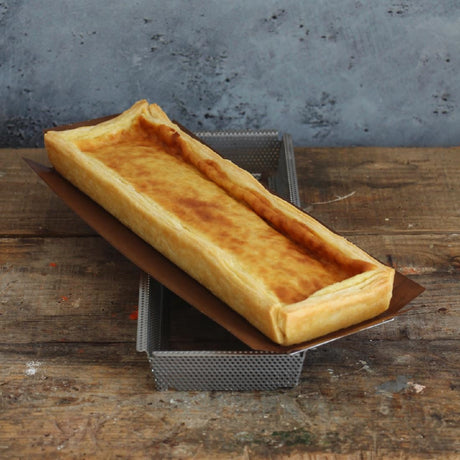 De Buyer Perforated Tart Mould with Removable Base 350x100x35mm - DZ732  De Buyer   