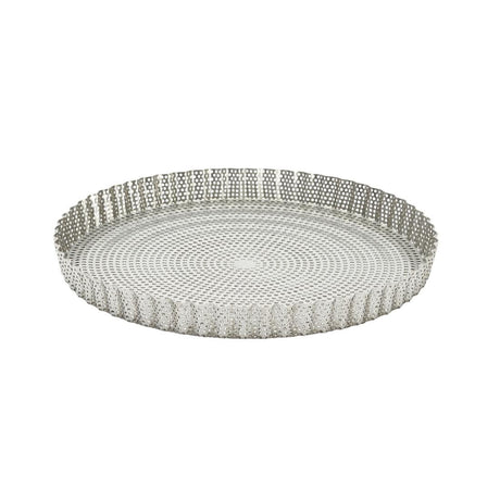 De Buyer Perforated Tart Mould with Removable Base 280x25mm - DZ736  De Buyer   
