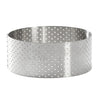 De Buyer Perforated Stainless Steel Straight Tart Ring 85x35mm - DZ753  De Buyer   