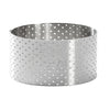 De Buyer Perforated Stainless Steel Straight Tart Ring 55x35mm - DZ754  De Buyer   