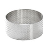 De Buyer Perforated Stainless Steel Straight Tart Ring 75x35mm - DZ756  De Buyer   