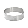 De Buyer Perforated Stainless Steel Straight Tart Ring 125x35mm - DZ758  De Buyer   