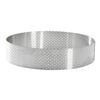 De Buyer Perforated Stainless Steel Straight Tart Ring 155x35mm - DZ759  De Buyer   