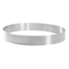 De Buyer Perforated Stainless Steel Straight Tart Ring 245x35mm - DZ762  De Buyer   