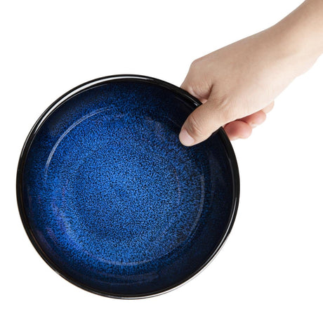 Olympia Luna Midnight Blue Coupe Bowls 160mm (Pack of 6) - DZ772 Bowls Olympia