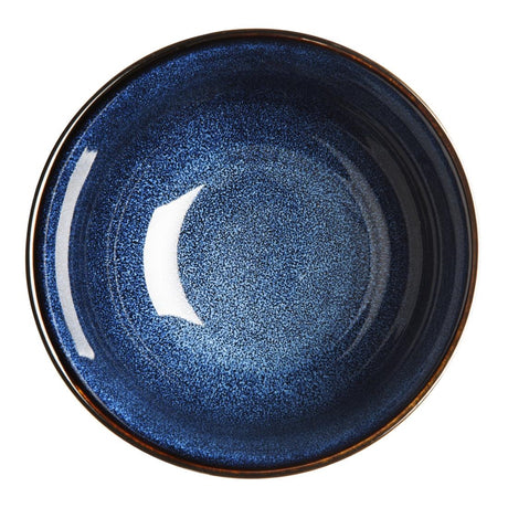 Olympia Luna Midnight Blue Footed Bowls 150mm (Pack of 6) - DZ775 Bowls Olympia