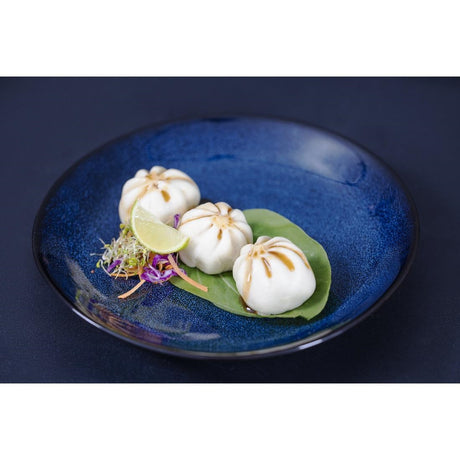 Olympia Luna Midnight Blue Coupe Plates 205mm (Pack of 4) - DZ779 Plates Olympia