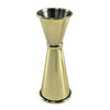 Beaumont Gold Plated Banded Jigger 25ml/35ml/50ml - DZ781  Beaumont   