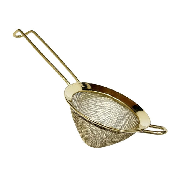 Beaumont Fine Mesh Strainer Gold Plated - DZ795  Beaumont   