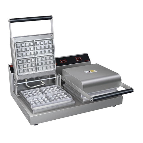 Hatco SunTec Double Rectangular Waffle Maker RCTWM-2B - DZ806 Waffle Makers Hatco