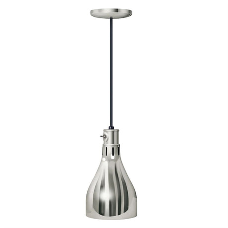 Hatco Decorative Heat Lamp Bright Nickel DL-500-CL - DZ816  Hatco   