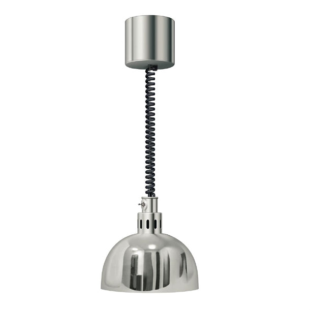 Hatco Decorative Heat Lamp Bright Nickel DL-750-RL - DZ821  Hatco   