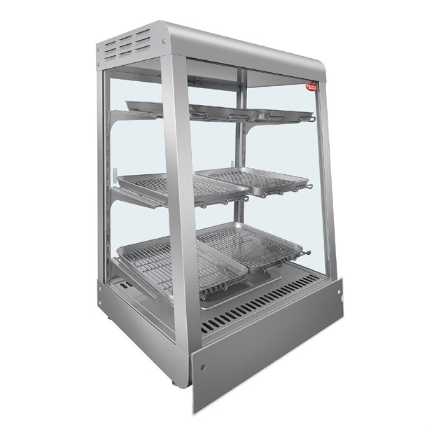 Hatco Glo-Max Countertop Heated Display Case Rear Sliding Glass Doors GMHDH-2PT - DZ832  Hatco   