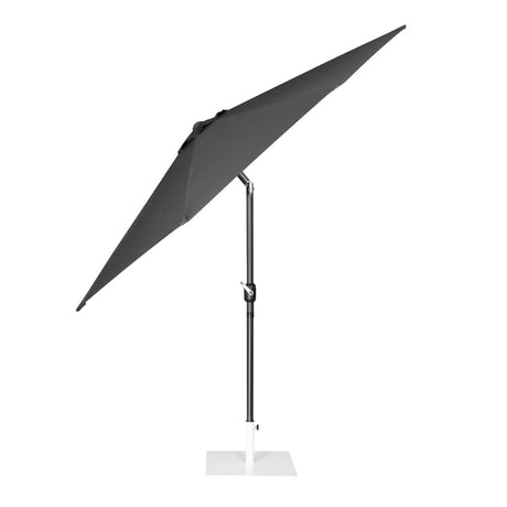 Bolero Seville Round Parasol 3m Diameter Black - DZ870 Parasols and Sunloungers Bolero